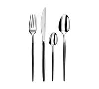 Amefa Set de cubiertos Soprano 16 piezas Negro