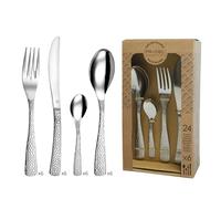 AMEFA TAM TAM - Set 24 Cubiertos Acero Inox 25Cm-2Mm