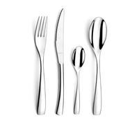 Amefa Tempo Cubertería de 16 Piezas, Acero Inoxidable, Plata