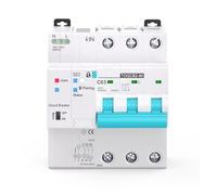 AMEHRU 3P 63A Disyuntor de medición Control del Temporizador de Vida Interruptor automático de recierre