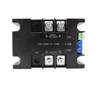 AMEHRU Arrancador Suave de Motor Inteligente monofásico de 220 V Módulo de Arranque Suave Arranque Suave Compatible con 50-60 Hz 2/4/6/8 KW(SSR-40WA-R1(1.5KW))