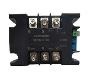 AMEHRU Arrancador Suave de Motor trifásico de 380 V, gabinete de Arranque Lento de 2 KW, 4 KW, 6 KW y 8 KW(TSR-100WA-R1(10KW))
