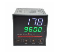 AMEHRU Termostato AI-516 de 96x96mm TC/RTD KJES PT100 Entrada Controlador de Temperatura PID Salida SSR/relé/4-20mA(Opt 4-20mA 2 a)