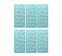 Ameisenkeks Bloque de billete de bingo de Turquía | 6 x bloques = 3600 tickets sistema 15 de 90