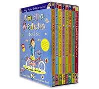 Amelia Bedelia Chapter Books Collection 8 Books Box Set by Herman Parish (Amelia Bedelia Means Business, Unleashed, Road Trip!, Goes Wild!, Shapes Up, Cleans Up, Sets Sail & Dances Off)