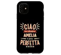 Amelia Idea Regalo Personalizzata Amica Nome Divertente Carcasa para iPhone 11