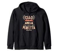 Amelia Idea Regalo Personalizzata Amica Nome Divertente Sudadera con Capucha