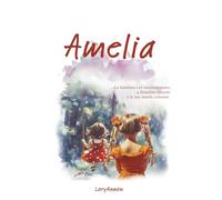 Amelia: La bambina con il vestitino rosso a fiorellini bianchi e le sue matite colorate