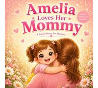 Amelia Loves Her Mommy: A Personalized Mother’s Day Gift Book for Kids | A Sweet Story About Love Between a Mother and Daughter (Three Hearts Personalized Name Series (Amelia))