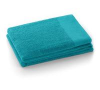 AmeliaHome Amari - Toalla de Mano (50 x 100 cm, 100% algodón, Absorbente), Color Turquesa