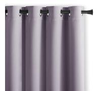 AmeliaHome Blackout - Cortina Opaca (140 x 175 cm, 1 Unidad), Color Rosa