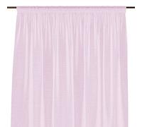 AmeliaHome Lunare - Cortina (140 x 250 cm, 1 Unidad), Color Rosa
