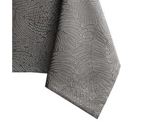 AmeliaHome Mantel con Efecto Loto Resistente al Agua poliéster Cacao Gaia 140x320 cm