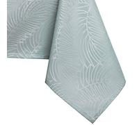 AmeliaHome Mantel con Efecto Loto Resistente al Agua poliéster Menta Gaia 150x350 cm