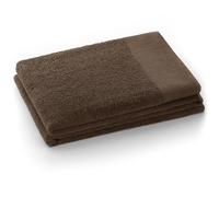 AmeliaHome Toalla marrón 50 x 100 cm 100% algodón Calidad Absorbente chocolate Amari