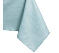 AmeliaHome Vesta - Mantel (40 x 40 cm, Efecto Loto, Impermeable, Estampado de Piel de Serpiente, Color Azul Claro