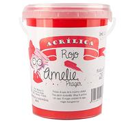 Amelie Prager 1L/28 Pintura Acrílica, Rojo, 1000 ml