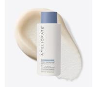 AMELIORATE Transforming Body Exfoliant 500ml for Keratosis Pilaris (KP), Bumpy & Dry Skin | Dual-Action AHA & Bamboo Scrub | Hydrating & Smoothing | Dermatologist Approved