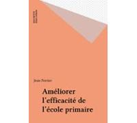 Améliorer Lefficacité De Lécole Primaire (ebook)