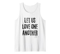 Amemos Unos a Otros 1 Juan 4:7 Versículo de la Biblia Bondad Camiseta sin Mangas