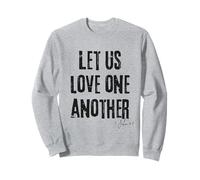 Amemos Unos a Otros 1 Juan 4:7 Versículo de la Biblia Bondad Sudadera