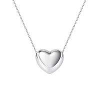 AMEN CLCUBOB1 - Collar para mujer, Plata, No es una piedra preciosa