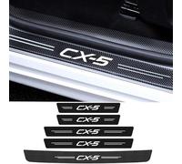 AMENAS 5 Piezas Protector de umbral de Puerta de Coche, para Mazda CX-5 CX5 2015-2023 Antiarañazos Pegatinas Umbral de Puerta