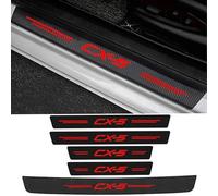 AMENAS 5 Piezas Protector de umbral de Puerta de Coche, para Mazda CX5 CX-5 2000-2023 Antiarañazos Pegatinas Umbral de Puerta,B