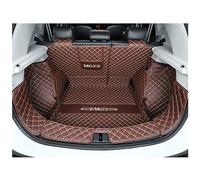 AMENAS Coche Cuero Alfombrillas Maletero, para MG ZS EZS 2017-2023 Cubre Maletero Trasera Tronco Bandeja Mat Funda Accesorios,D