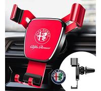 AMENAS Soporte Movil Coche, para Alfa Romeo Mito 147 156 159 Ventilación de Aire, 360° Rotación Accesorios Movil Coche con Liberación de un Botón,B