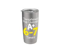 Amenazado Pop Quizzes A Plus 6 7 veces profesor de matemáticas Vaso térmico de acero inoxidable de doble pared