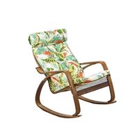 AMENGJ 1 cojín for sillón Poang, cojín de Repuesto Suave for Mecedora con Funda extraíble, cojín de algodón Antideslizante for Mecedora, Acolchado Grueso(Color 9)