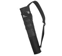 AMENGJ Carcaj con Flechas Bolsa de Hombro for Tiro con Arco, portátil, con Fondo Grueso, for Guardar Arco y Flechas(Black)