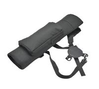 AMENGJ Carcaj con Flechas Bolsa de Lona portátil for Flechas con carcaj for la Espalda con Arco(Black)