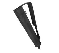 AMENGJ Carcaj con Flechas Bolsa de Transporte Ajustable for Colgar en la Cintura con Soporte for carcaj de Flechas de Tiro con Arco(Black)