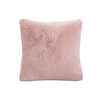 AMENGJ Funda de Cojín 1 Funda de Almohada Felpa, cojín Decorativa cálida Piel sintética(Color 4)