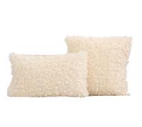 AMENGJ Funda de Cojín Funda de Almohada Felpa imitación Lana, decoración for Sala Estar, 1 ud(Color 1,30 * 50cm)