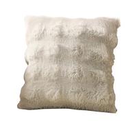 AMENGJ Funda de Cojín Fundas de cojín Piel sintética Decorativas, Funda Terciopelo Suave y Esponjoso, Almohada Cuadrada Conejo for sofá, 1 ud(Green,20x20inch(50x50cm))