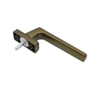 AMENGJ Manillas para Ventanas Cierre mecánico con clic for manillas de ventanas aluminio(Color 4)