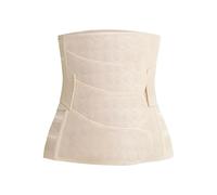 AMENGJ Parche de algodón posparto Faja Abdominal Cinturón de cesárea for Mujeres Embarazadas Faja Postparto(Beige,XXL)