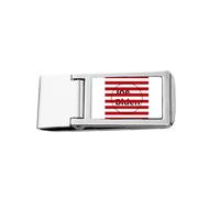 amepresident Persona Joseph - Cartera de bolsillo con clip para dinero, diseño de bandera de José