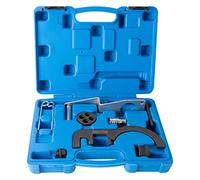 Amerbm Herramienta de ajuste del motor, motor diesel, árbol de levas, herramientas de ajuste de horarios, juego de herramientas de cadena de distribución, apto para BMW N47 N57 120d 325d 530d X5 X3