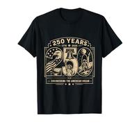 América 1776-2026 Ingeniería del Día de la Independencia de los Sueños Camiseta