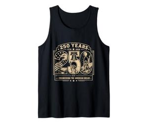América 1776-2026 Ingeniería del Día de la Independencia de los Sueños Camiseta sin Mangas