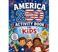 America 250 Activity Book for Kids: 4th of July: Fun Puzzles, Coloring Pages, Mazes, Word Searches & Patriotic Games for Childrens | Celebrate Independence Day with Creative Activities