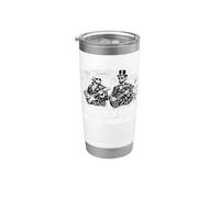 América 250 años levantando el infierno y sonando campanas patrióticas Vaso térmico de acero inoxidable de doble pared
