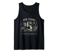 America 250 Engineering The Dream 4 Julio Día de la Independencia Camiseta sin Mangas