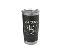 America 250 Engineering the Dream 4 Julio Día de la Independencia Vaso térmico de acero inoxidable de doble pared