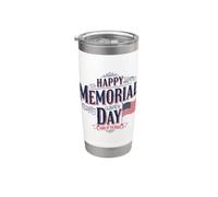 America 250 Years 2026 1776 USA United States Flag July 4th Vaso térmico de acero inoxidable de doble pared