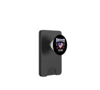 America 250th Birthday Bandera Corazón USA 4 de Julio PopSockets PopWallet para MagSafe